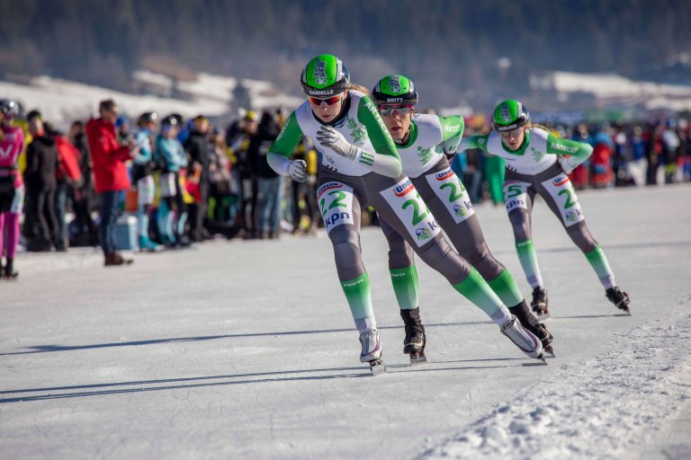 Schnelleislauf Wettbewerbe am Weissensee Schnelleislauf Wettbewerbe am Weissensee