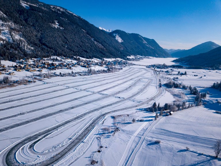 Der Weissensee von oben Der Weissensee von oben