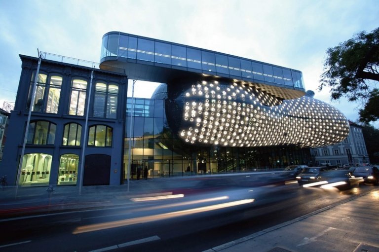 Das Kunsthaus in Graz Das Kunsthaus in Graz