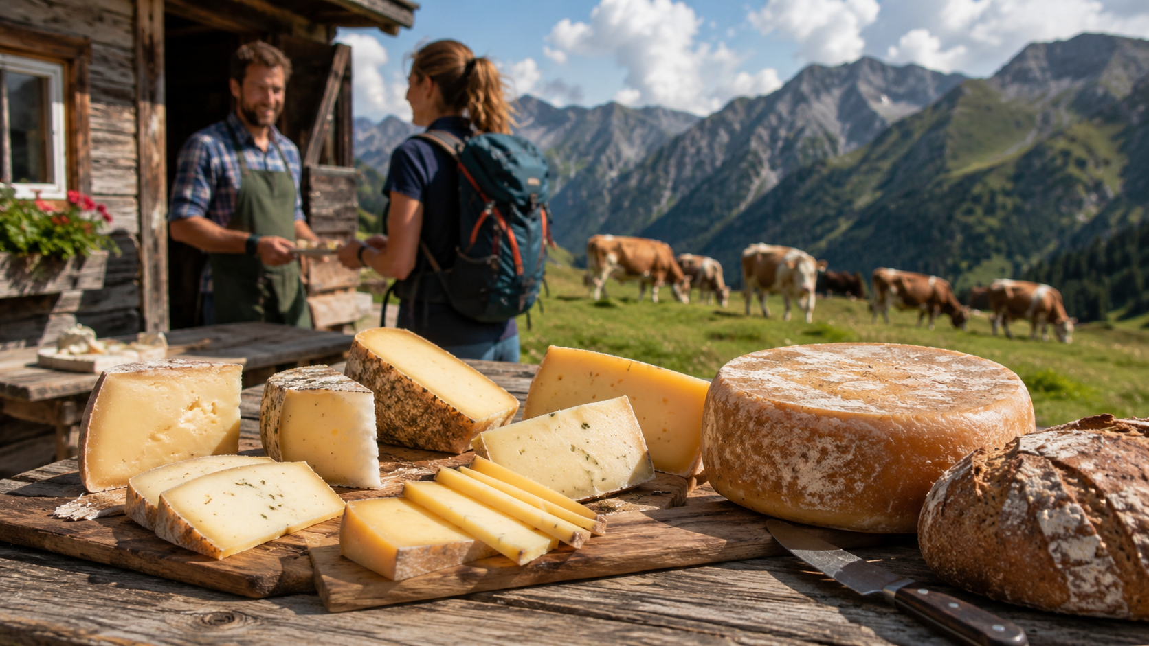 Almkaese in Oesterreich: Regionale Sorten und Bezugsquellen
