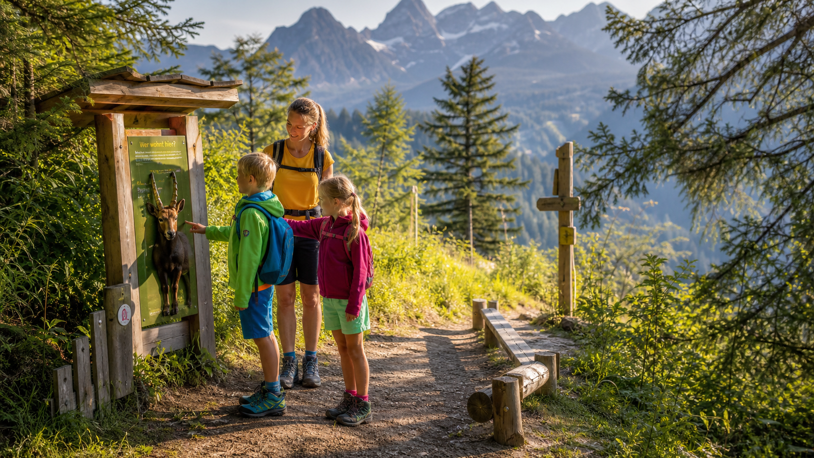Themenwege fuer Kinder in Oesterreich: Erlebnis pur auf dem Weg