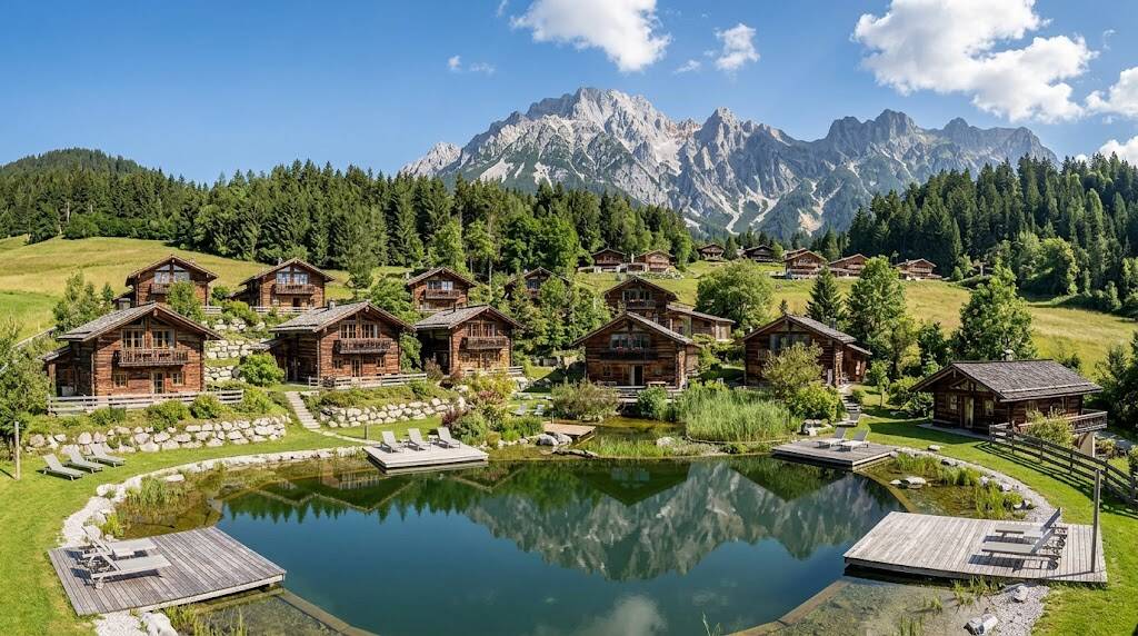 Luxusunterkuenfte fuer Wanderer in Salzburg: 5 Sterne auf 1500m