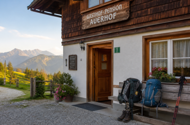 Budget-Unterkuenfte fuer Fernwanderer in Oesterreich