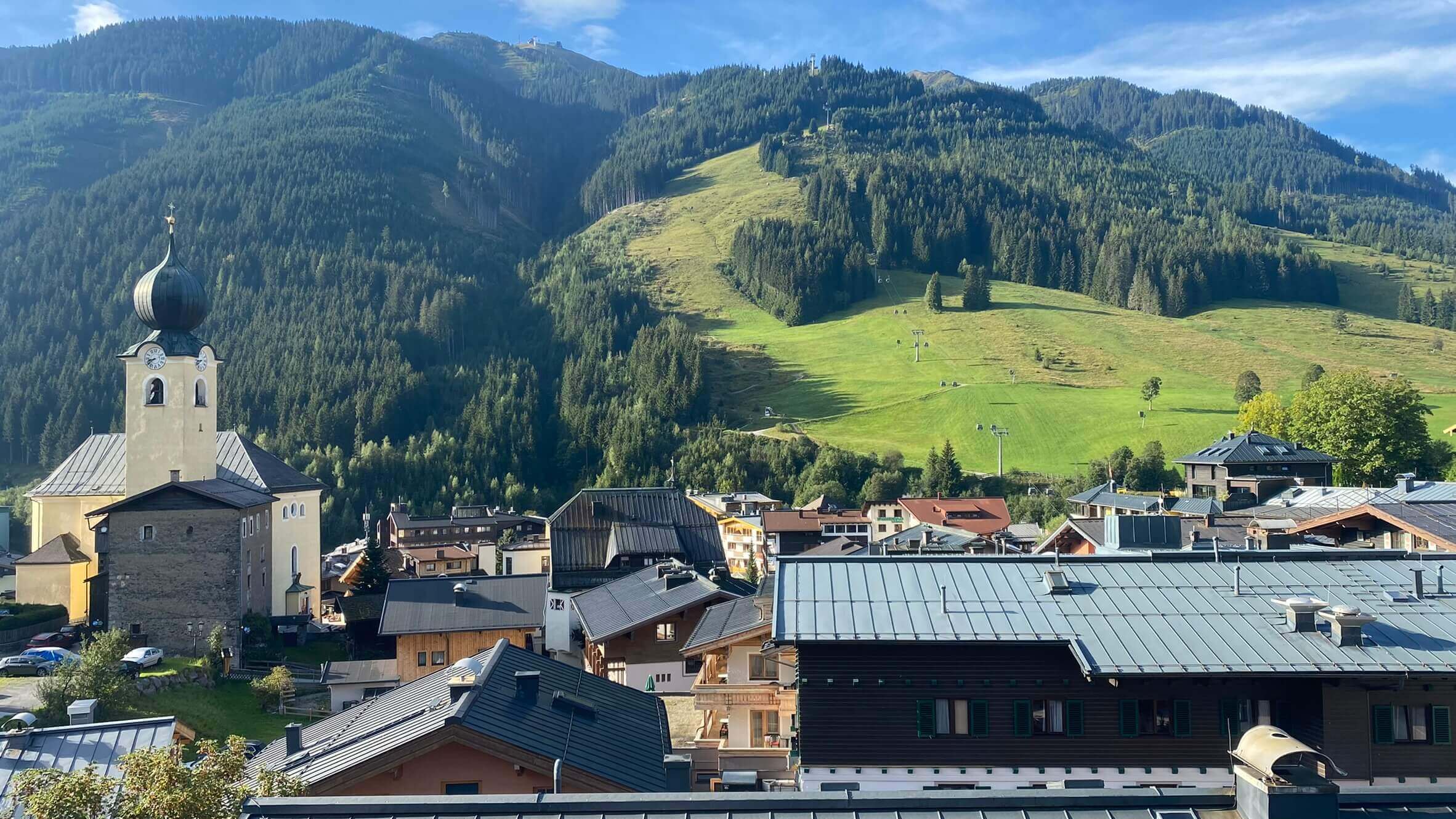 Ausblick auf den Schattberg
