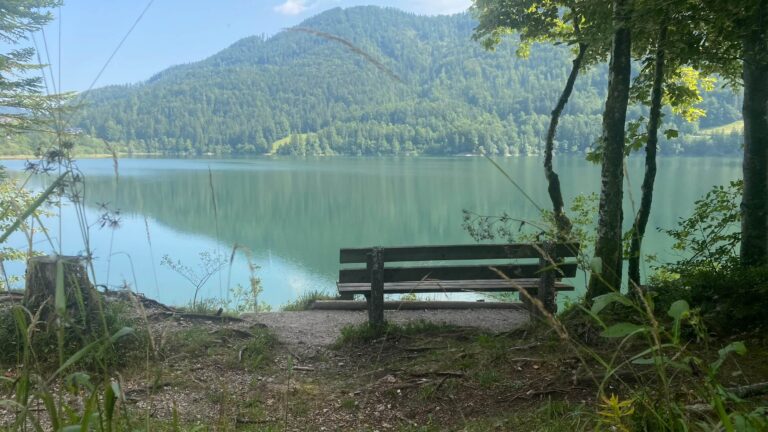 Malerischer Rundwanderweg<br>am Hintersee in der Fuschlseeregion