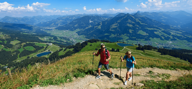 Wanderung auf der Sonnenseite der Hohe Salve