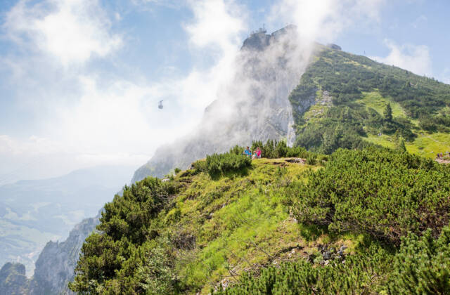 Untersberg über den Reitsteig