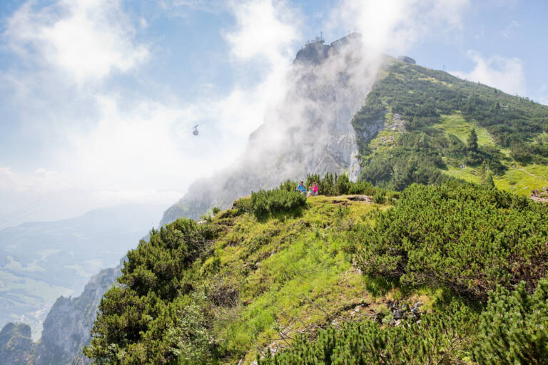 Untersberg über den Reitsteig
