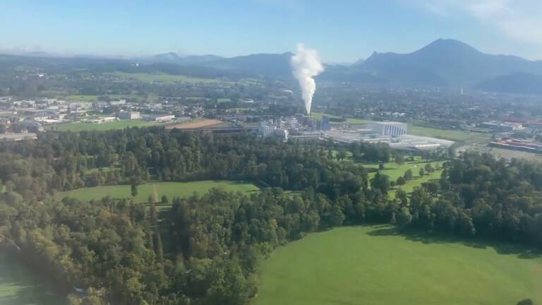 Vorschaubild: Landeanflug Salzburg