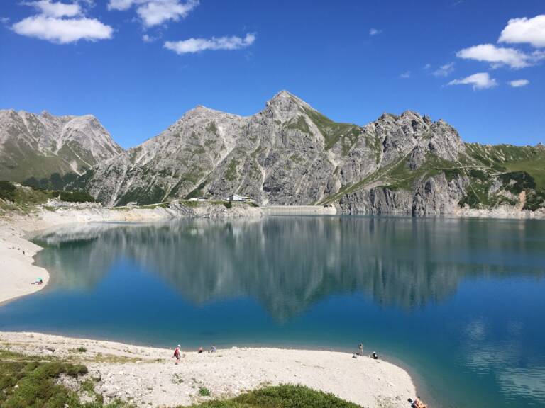 Bergpanorama am Lünersee