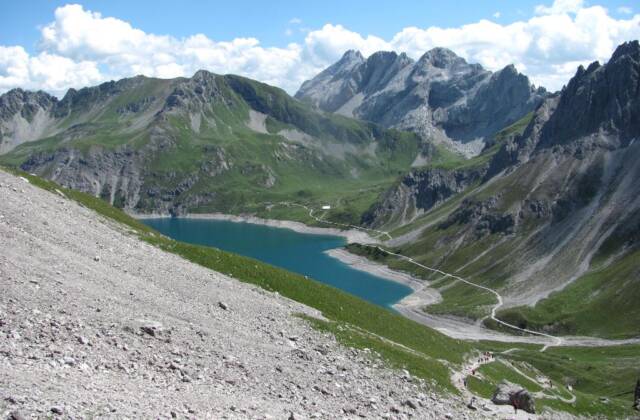 Lünersee-Runde mit Variante Trail | Brand