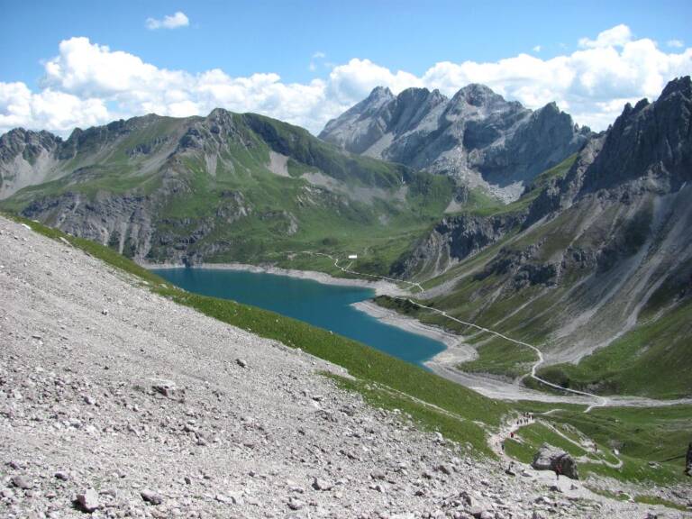 Lünersee-Runde mit Variante Trail | Brand