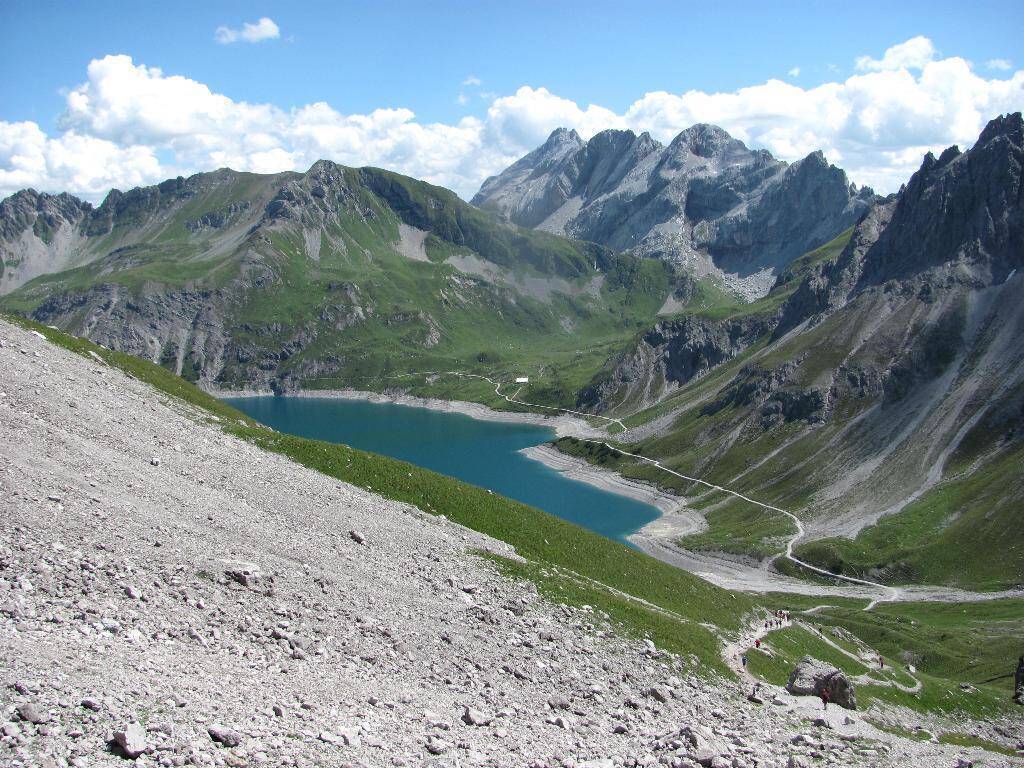 Lünersee-Runde mit Variante Trail | Brand