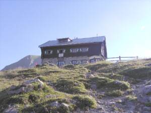 Anhalter Hütte, 2038 m Seehöhe, Lechtaler Alpen
