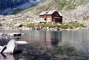 Arthur-von-Schmid-Haus, 2281 m Seehöhe, Ankogelgruppe