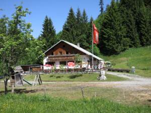 Emser Hütte, 1282 m Seehöhe, Bregenzerwaldgebirge