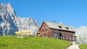 Falkenhütte, 1846 m Seehöhe, Falkengruppe