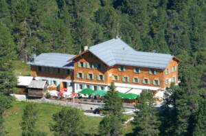 Gepatschhaus, 1928 m Seehöhe, Ötztaler Alpen