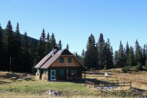 Gloggnitzer Hütte, 1552 m Seehöhe, Rax
