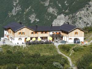 Hanauer Hütte, 1922 m Seehöhe, Lechtaler Alpen
