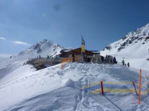 Hexenseehütte, 2588 m Seehöhe