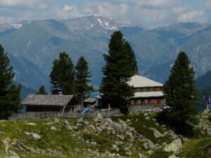 Hohenzollernhaus, 2123 m Seehöhe, Ötztaler Alpen