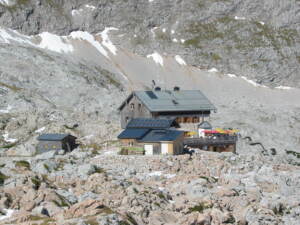Ingolstädter Haus, 2119 m Seehöhe, Berchtesgadener Alpen