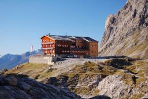 Karlsbader Hütte, 2260 m Seehöhe, Gailtaler Alpen