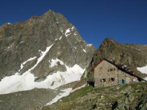 Kaunergrathütte, 2817 m Seehöhe, Ötztaler Alpen