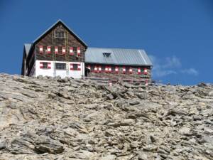 Mannheimer Hütte, 2680 m Seehöhe, Rätikon