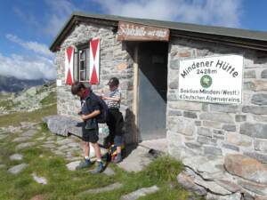 Mindener Hütte, 2431 m Seehöhe, Ankogelgruppe
