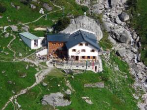 Muttekopfhütte, 1934 m Seehöhe, Lechtaler Alpen