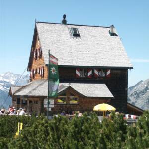 Peter-Wiechenthaler-Hütte, 1752 m Seehöhe, Steinernes Meer