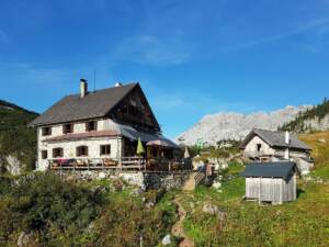 Pühringerhütte, 1638 m Seehöhe, Totes Gebirge