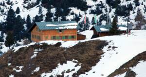 Schweinfurter Hütte, 2028 m Seehöhe, Stubaier Alpen