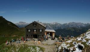 Wormser Hütte, 2307 m Seehöhe, Verwall